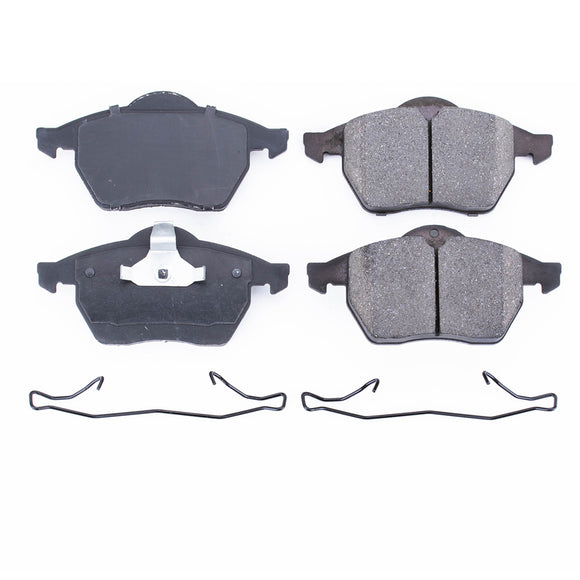 PowerStop Z17 Evolution Ceramic Brake Pads With Hardware