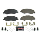 PowerStop Z23 Evolution Sport Carbon-Fiber Brake Pads With Hardware