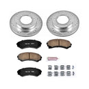 PowerStop Z23 Daily Driver Carbon-Fiber Ceramic Brake Pad and Drilled & Slotted