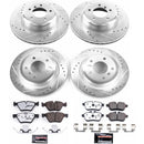 PowerStop Z26 Street Performance Ceramic Brake Pad and Drilled & Slotted Rotor K