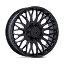 15X7 Msa Offroad Wheels M50 Clubber Gloss Black 4X137 4X156 ET10 Wheel Rim