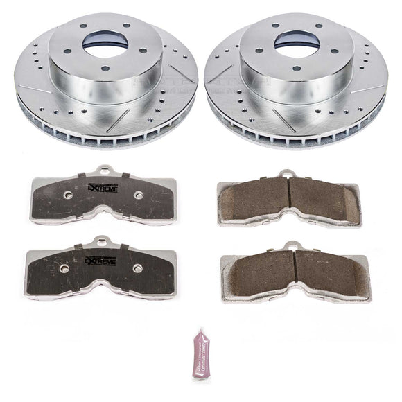 PowerStop Z26 Street Performance Ceramic Brake Pad and Drilled & Slotted Rotor K