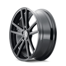22x9.5 Kraze Lusso Gloss Black 6x139.7 ET30 CB106 Wheel Rim