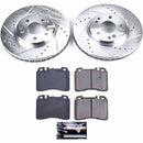 PowerStop Z23 Daily Driver Carbon-Fiber Ceramic Brake Pad and Drilled & Slotted