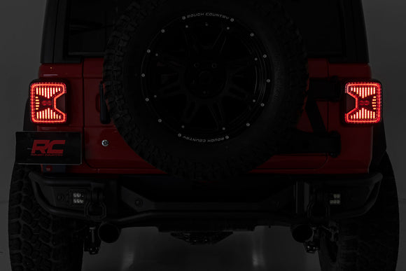 Rough Country LED Tail light For Jeep Wrangler 4xe 21-23 Wrangler JL 18-23 4WD