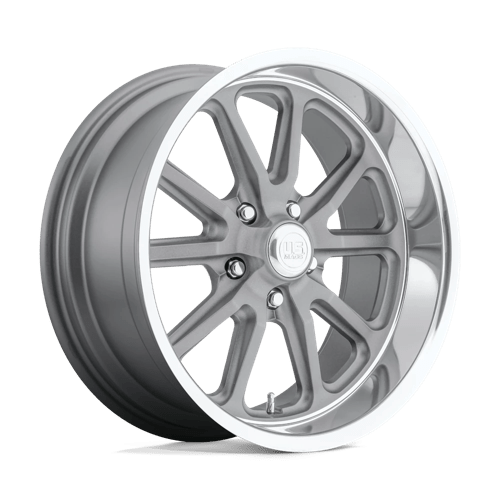 18X7 US Mag U111 Rambler Gloss Black Milled 5x127 ET1 Wheel Rim