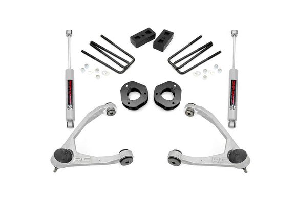 3.5" Lift Kit - Forged UCA - Cast Steel - Chevy/GMC 1500 (07-16)