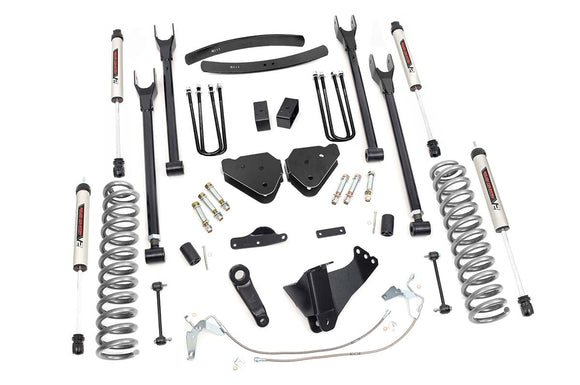 6 Inch Lift Kit - Gas - 4 Link - V2 - Ford Super Duty 4WD (08-10)