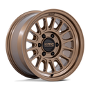 17x8.5 KMC KM733 Impact FFT Matte Bronze 6x135 ET0 CB87.1 Wheel Rim