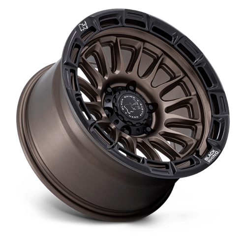 17x9 Black Rhino BR025 Rival Burnt Bronze W/ Matte Black Lip 6x139.7 ET1 Wheel
