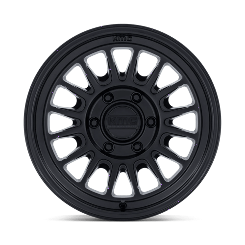 17x8 KMC KM733 Impact FFT Matte Black 6x139.7 ET32 CB106.1 Wheel Rim