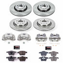 PowerStop OE Stock Replacement Low-Dust Ceramic Brake Pad, Rotor and Caliper Kit