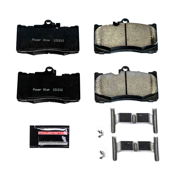 PowerStop Z23 Evolution Sport Carbon-Fiber Brake Pads With Hardware