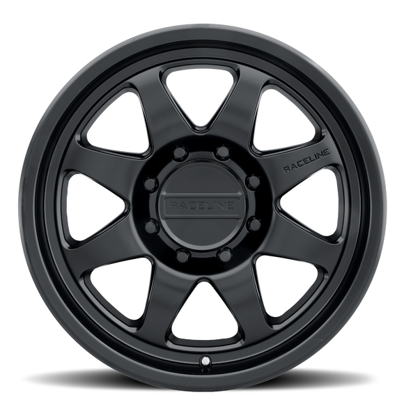 18x9 Raceline 962B Maverick Satin Black 8x170 ET18 CB130.81 Wheel