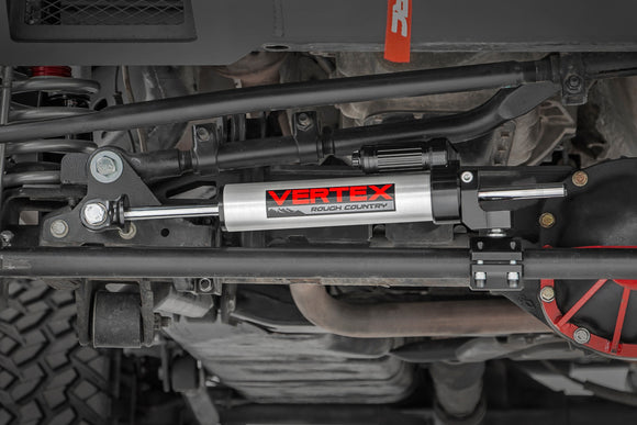 Vertex Steering Stabilizer - Pass-Through - Jeep Wrangler JK (07-18)