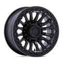 15X7 Fuel UTV FV125 Rincon UTV Beadlock Blackout 4X110 ET10 Wheel Rim