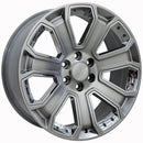 20" Replica Wheel CV93 Fits Chevrolet Silverado Rim 20x8.5 Hyper Wheel
