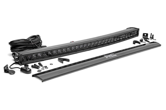 Rough Country Black Series LED 30" Light Curved Single Row