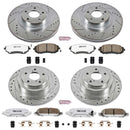 PowerStop Z26 Street Performance Ceramic Brake Pad and Drilled & Slotted Rotor K
