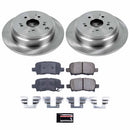 PowerStop OE Stock Replacement Low-Dust Ceramic Brake Pad and Rotor Kit
