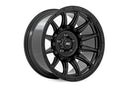 20x9 Rough Country 90 Series Gloss Black 6x5.5 ET0 Wheel Rim 