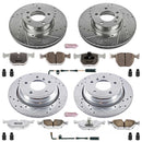 PowerStop Z26 Street Performance Ceramic Brake Pad and Drilled & Slotted Rotor K