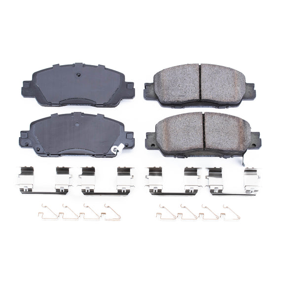 PowerStop Z17 Evolution Ceramic Brake Pads With Hardware