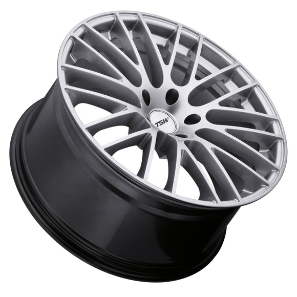20x10.5 TSW Max Hyper Silver Wheel/Rim 5x120 5-120 20-10.5 ET25