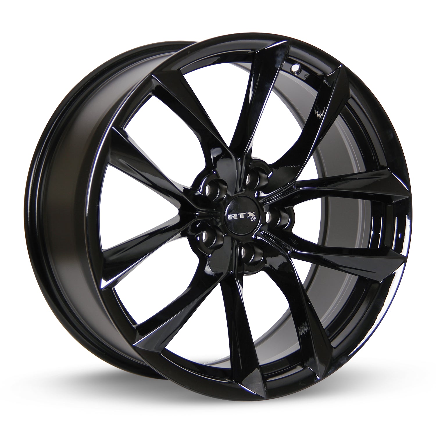 18x8.5 RTX Spider Gloss Black 5x114.3 ET35 wheel/rim