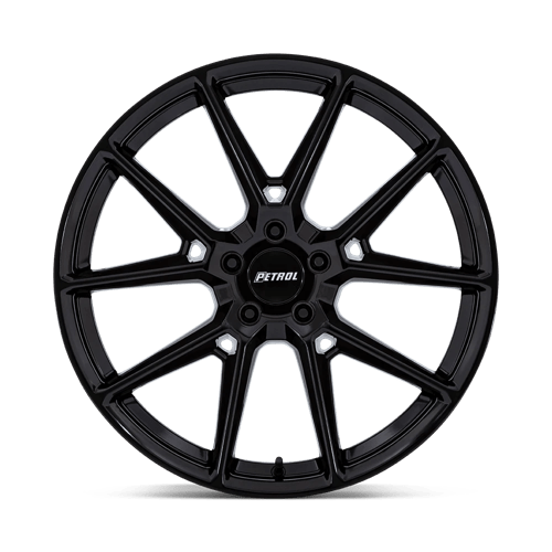 17x8 Petrol PE002 P1E Gloss Black 5x100 ET35 CB72.56 Wheel Rim