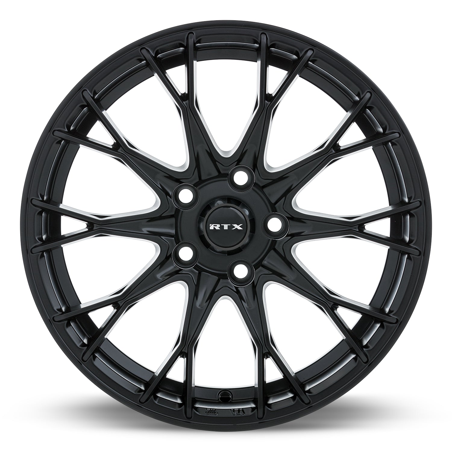 16x7 RTX Concorde Satin Black 5x100 ET38 wheel/rim