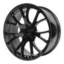 20X10.5 Performance Replicas PR161 Gloss Black 5X115 ET25 Wheel Rim