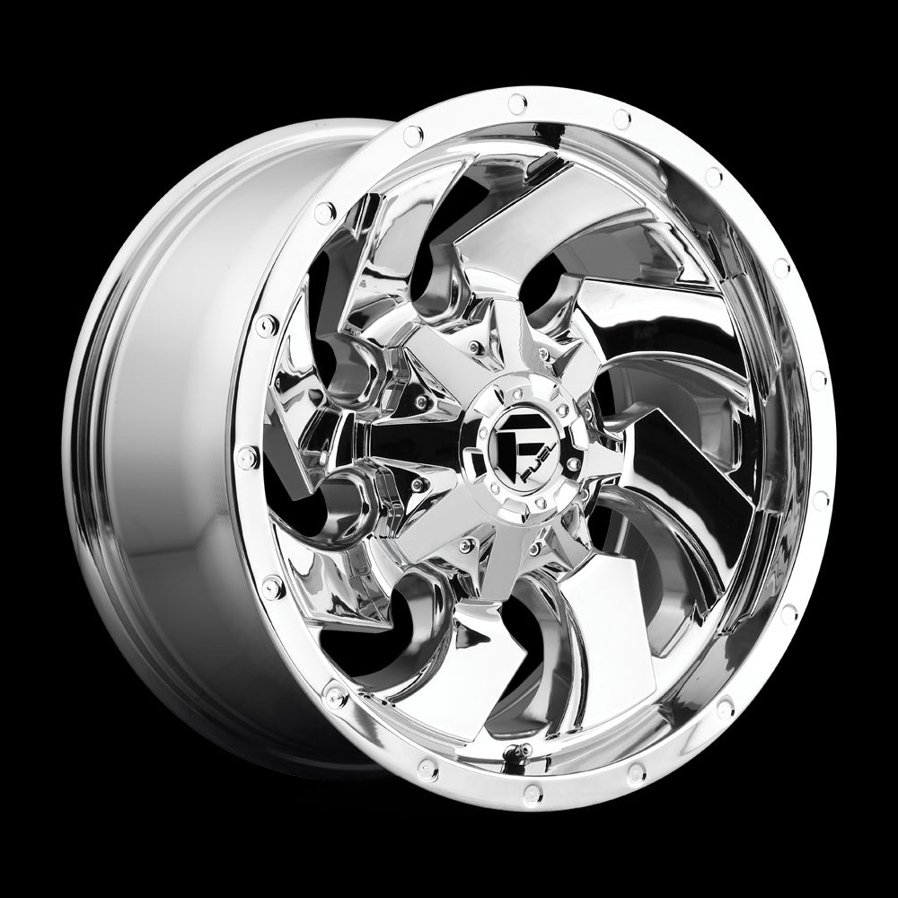 20X9 Fuel D573 Cleaver Chrome Plated 6X135/6X139.7 ET1 wheel/rim