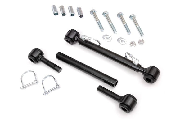 Rough Country Quick Disconnect Sway Links Rear 4-6" Lift For Jeep Wrangler 97-06
