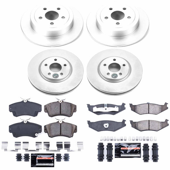Z23 Daily Driver Premium Carbon-Fiber Ceramic Brake Pad and Fully Coated Rotor K