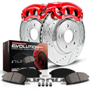 PowerStop Z23 Daily Driver Carbon-Fiber Ceramic Pads Drilled & Slotted Rotor & C