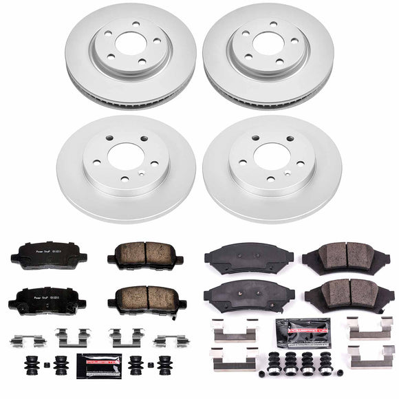 Z23 Daily Driver Premium Carbon-Fiber Ceramic Brake Pad and Fully Coated Rotor K