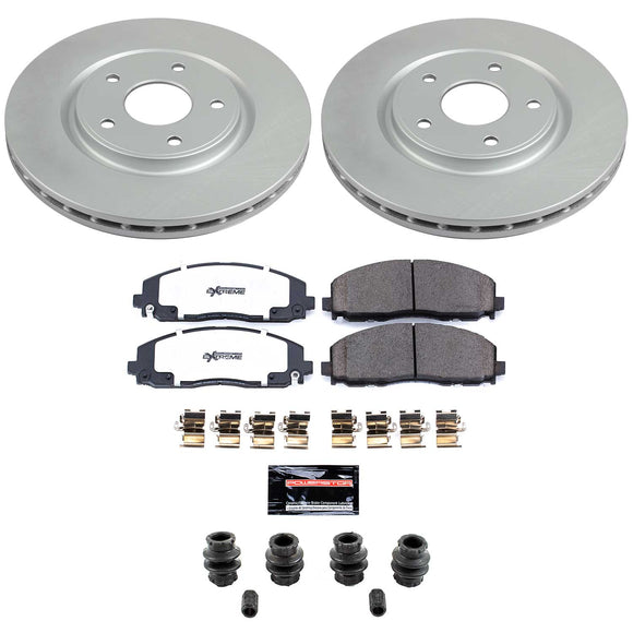 Z36 Truck & Tow Premium Carbon-Fiber Ceramic Brake Pad and Fully Coated Rotor Ki