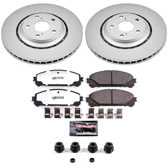 Z36 Truck & Tow Premium Carbon-Fiber Ceramic Brake Pad and Fully Coated Rotor Ki
