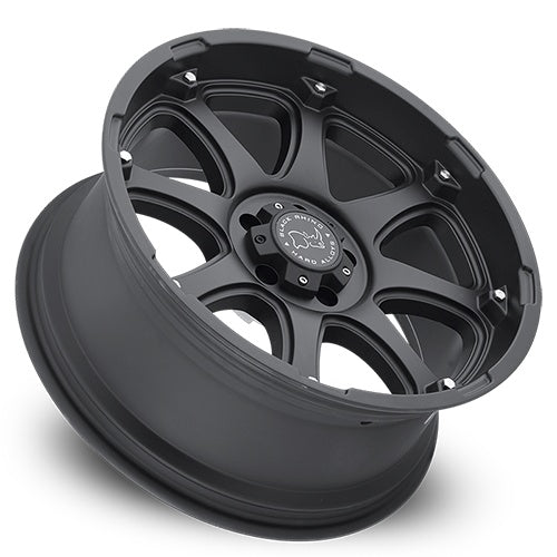 18x9 Black Rhino Glamis Black Wheel/Rim 5x127 5-127 5x5 18-9 ET-12