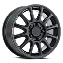 15x7 Raceline A14VB Alpha V Satin Black 5x114.3 ET56 CB68 Wheel
