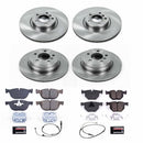 PowerStop OE Stock Replacement Low-Dust Ceramic Brake Pad and Rotor Kit
