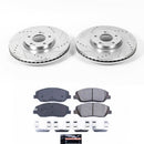 PowerStop Z23 Daily Driver Carbon-Fiber Ceramic Brake Pad and Drilled & Slotted