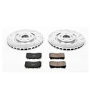 PowerStop Z23 Daily Driver Carbon-Fiber Ceramic Brake Pad and Drilled & Slotted