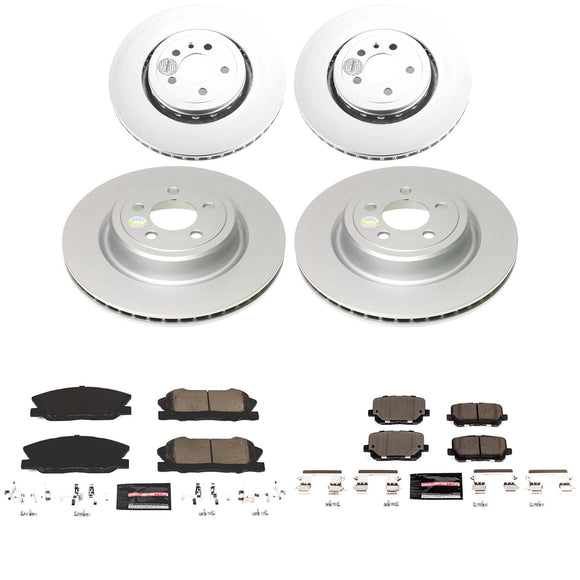 Z23 Daily Driver Premium Carbon-Fiber Ceramic Brake Pad and Fully Coated Rotor K