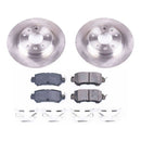PowerStop OE Stock Replacement Low-Dust Ceramic Brake Pad and Rotor Kit
