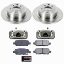 PowerStop OE Stock Replacement Low-Dust Ceramic Brake Pad, Rotor and Caliper Kit