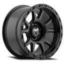 20x9 Mamba M27 Stippled Matte Black 6x139.7 6x5.5 ET12 Wheel Rim-3
