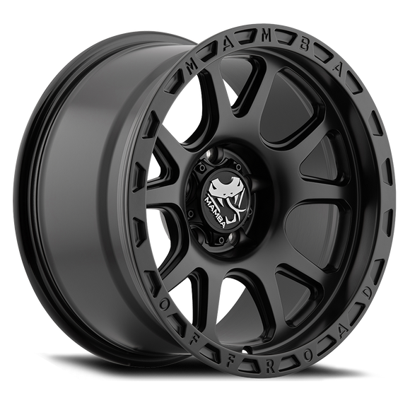 20x9 Mamba M27 Stippled Matte Black 6x139.7 6x5.5 ET12 Wheel Rim