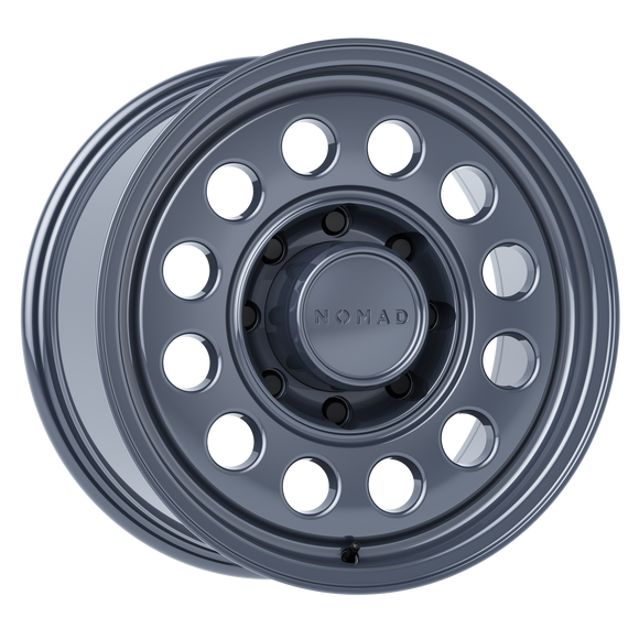 17x8.5 Nomad N501UG Convoy Utility Gray 8x170 ET10 CB130.81 Wheel